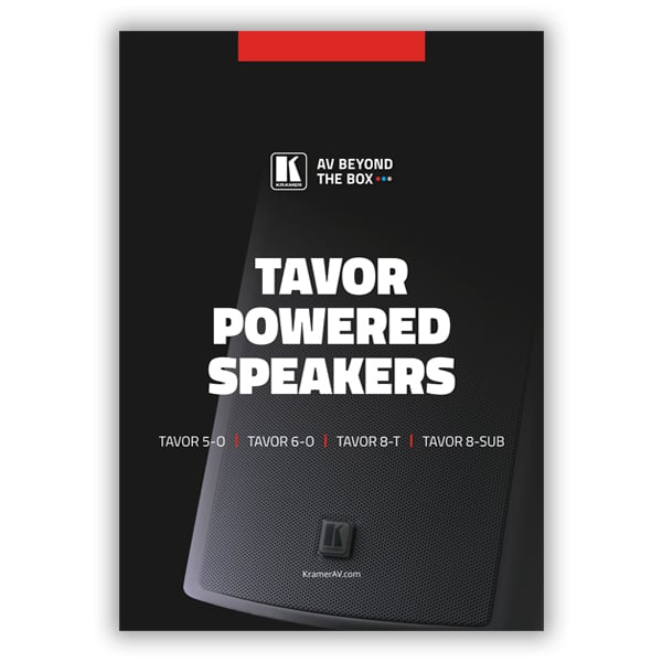Tavor On-Wall Speaker System