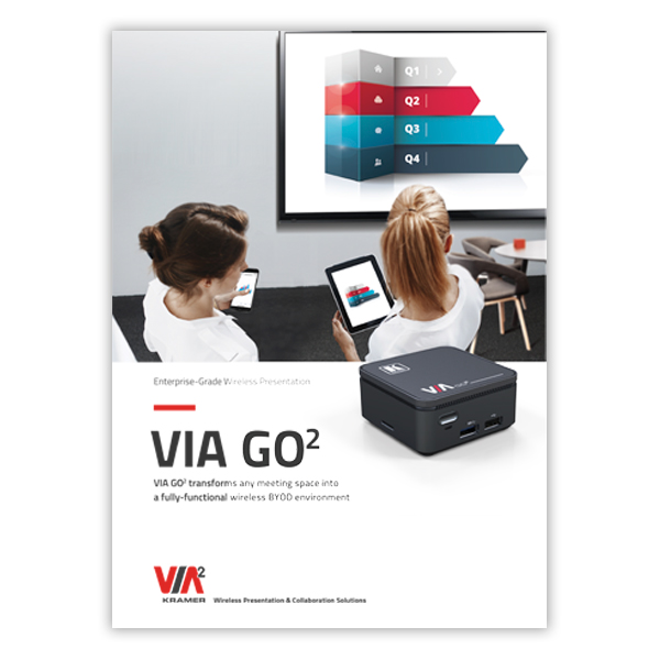 VIA GO Enterprise-Grade Wireless Presentation