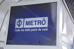 Sào Paulo Metro Digital Signage Project