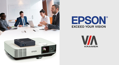 Kramer Forms Alliance with Epson to Offer Innovative Installation Display Solutions