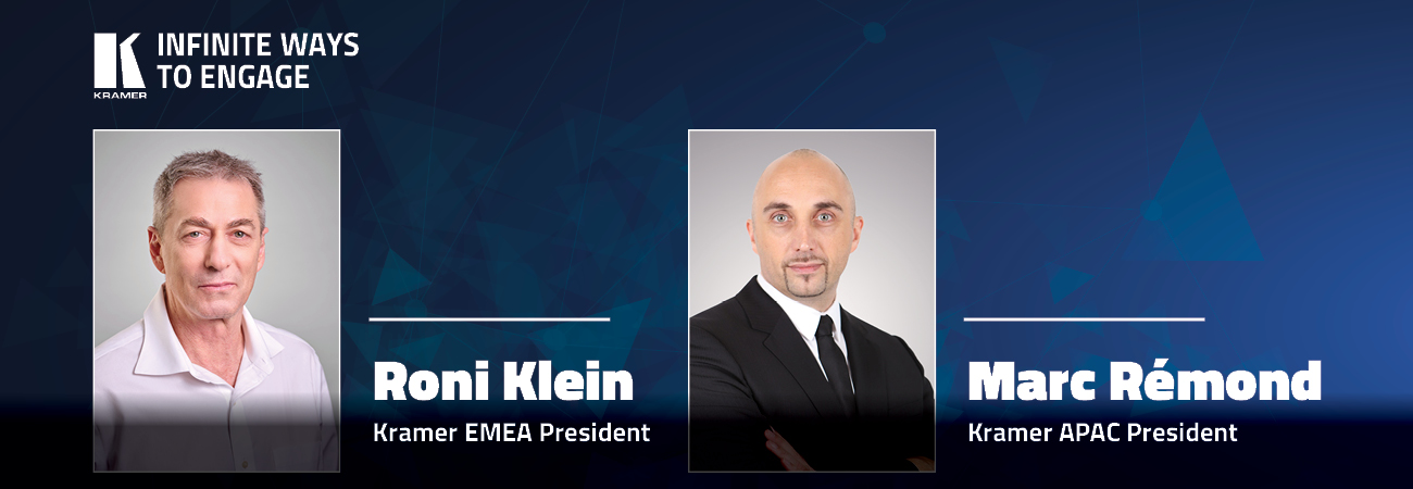  Kramer appoints new Presidents in EMEA and APAC as it scales up its operation