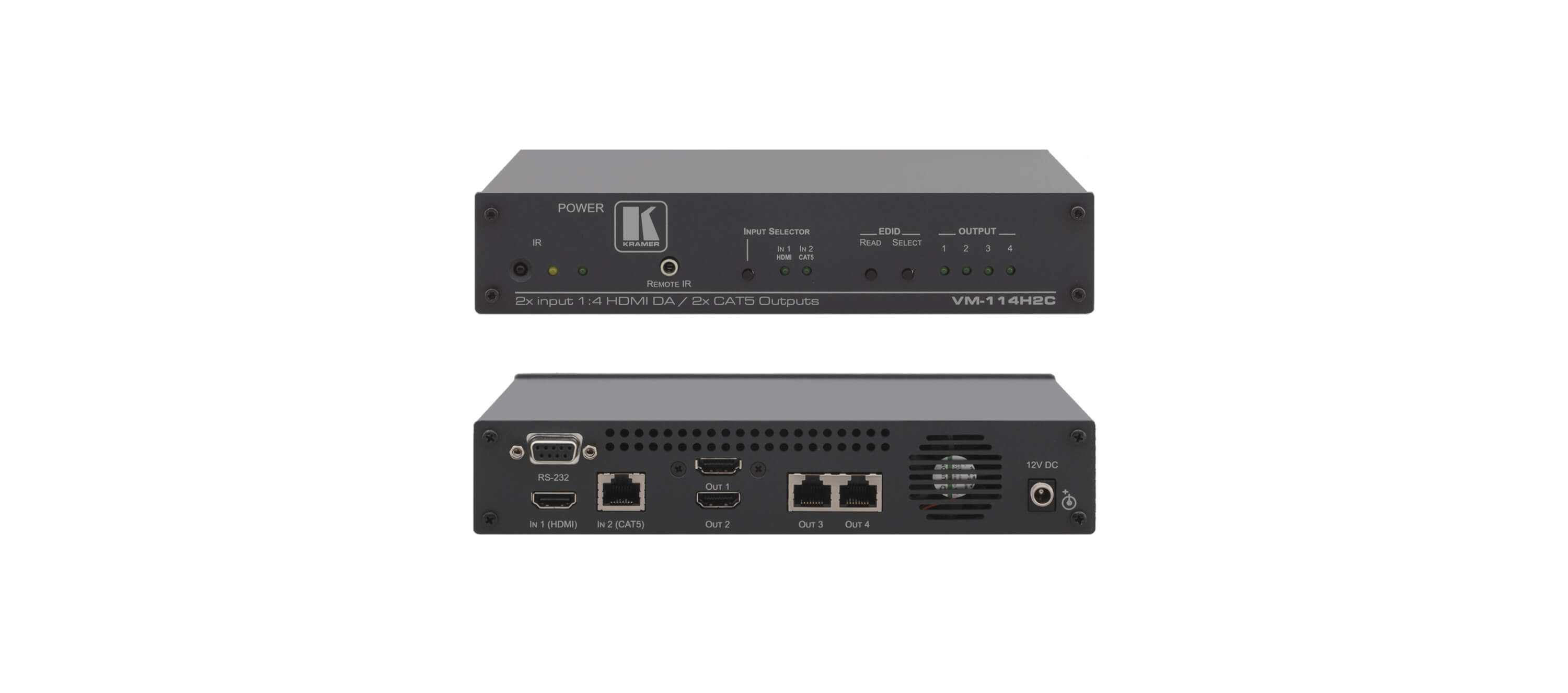 PT571 HDCP & PT572 HDCP with Power Adaptor Kramer DVI over Cat5 Tx/Rx Kit 